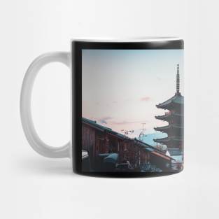 Kyoto Temple in Japan Mug